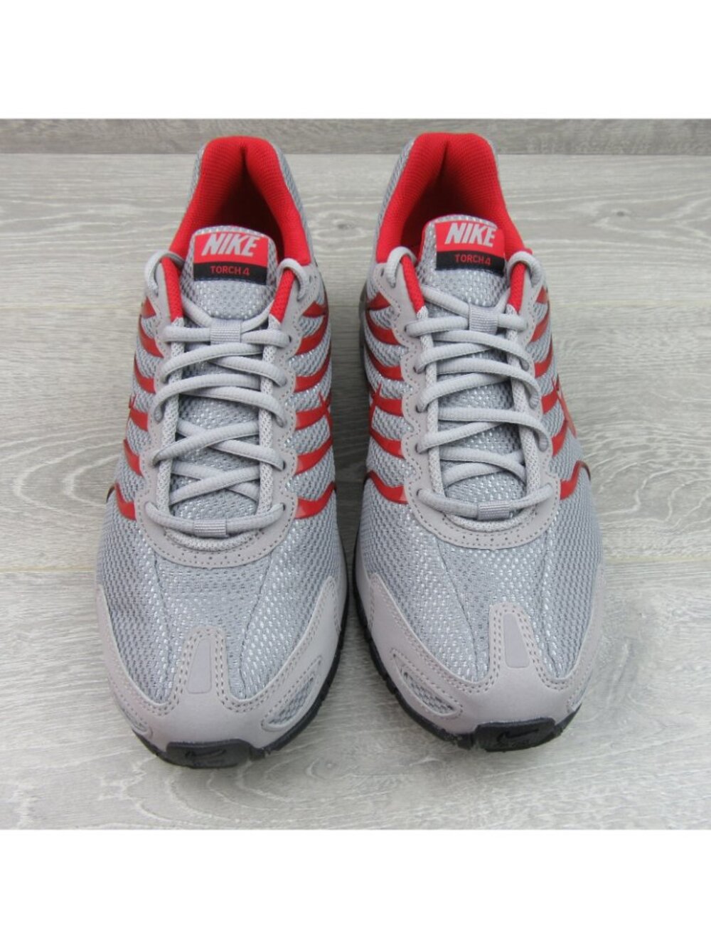 Nike Air Max Torch 4 Men's Size 11 Athletic Shoes Grey Red Black NEW - Picture 6 of 13